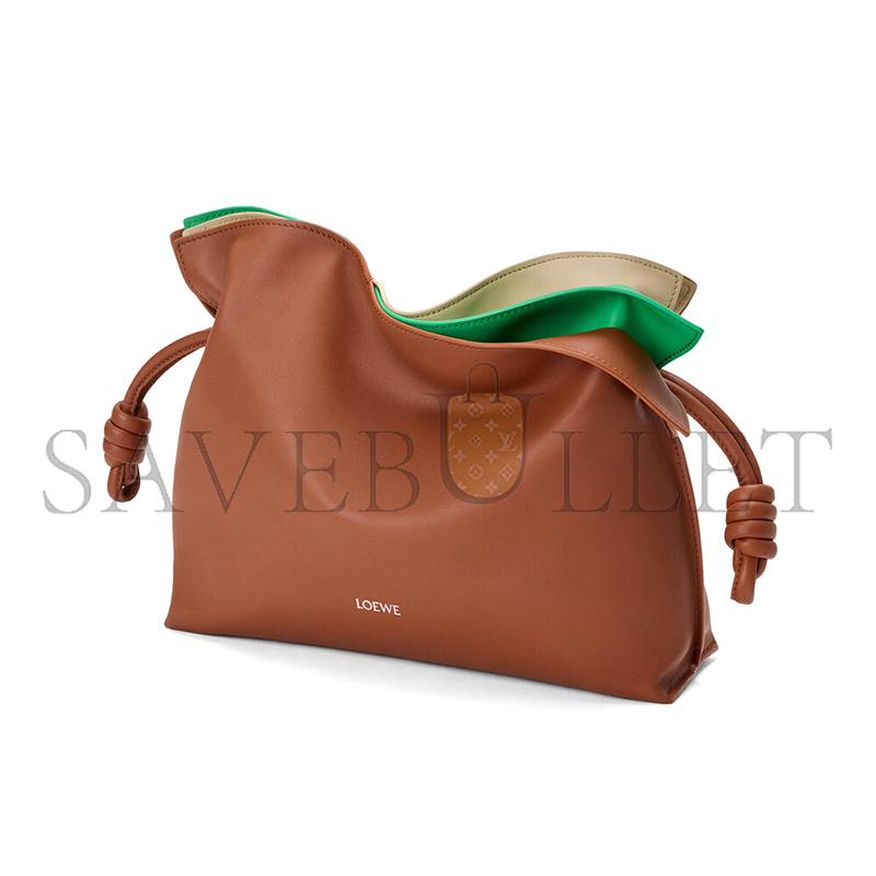 LOEWE MEDIUM LAYERED FLAMENCO CLUTCH IN NAPPA CALFSKIN A411FC1XEX (30*24.5*10.5cm)